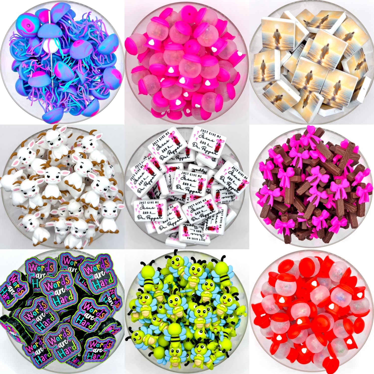 HBKs exclusive focal beads