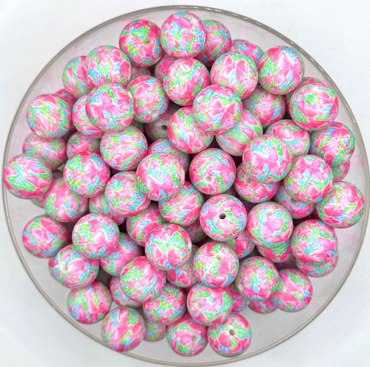 15mm blooming bows (HBK exclusive & collab) silicone bead
