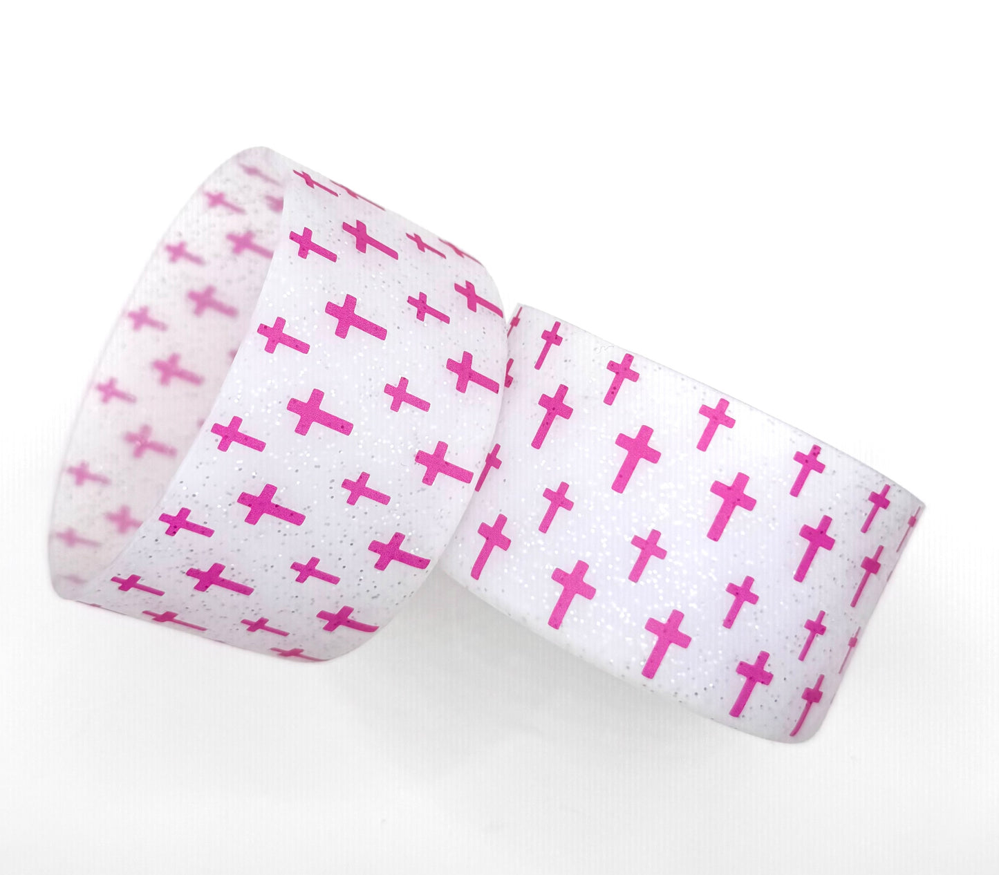 Hot pink cross (HBK EXCLUSIVE) silicone boot