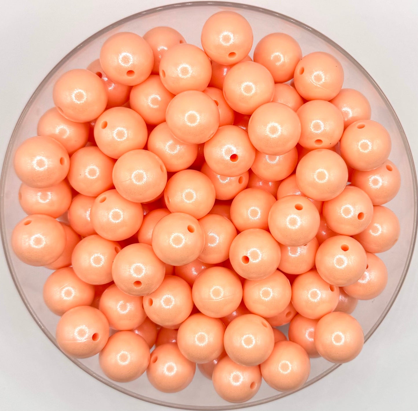 15mm Opal silicone round beads