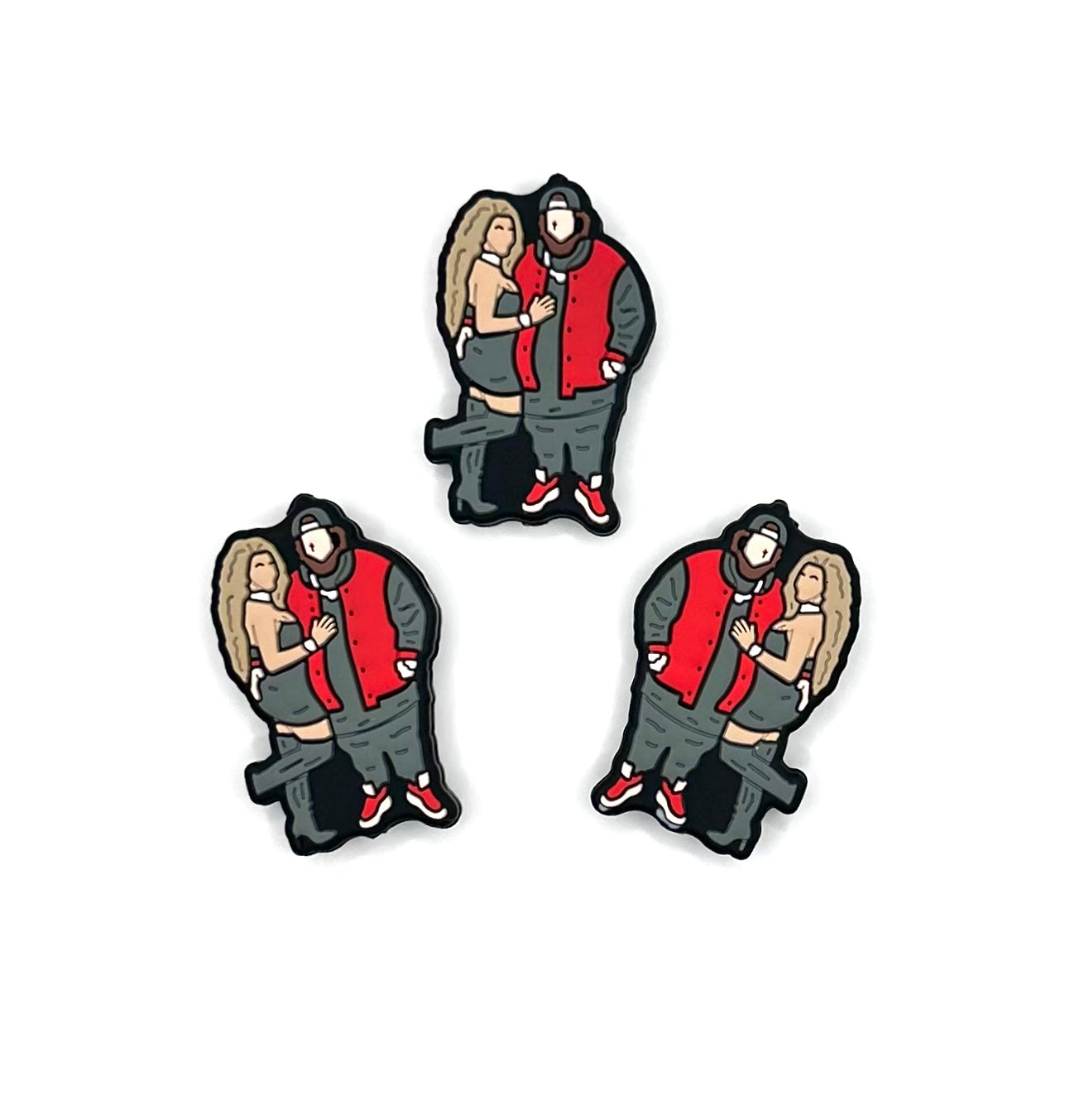 J Roll & π° (HBK exclusive) silicone focal bead