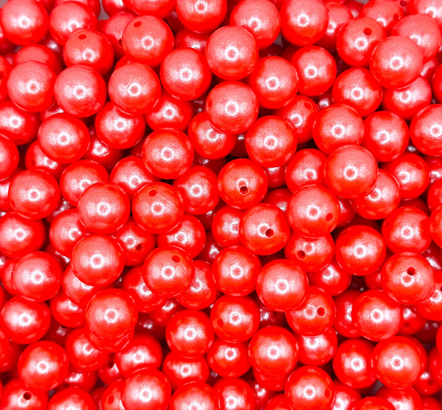 15mm Opal silicone round beads
