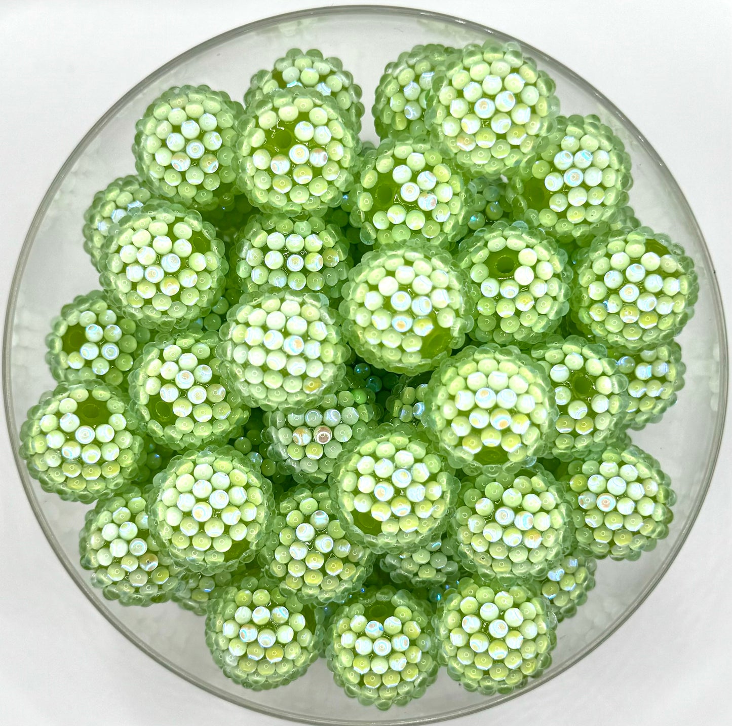 20mm UV acrylic jelly beads