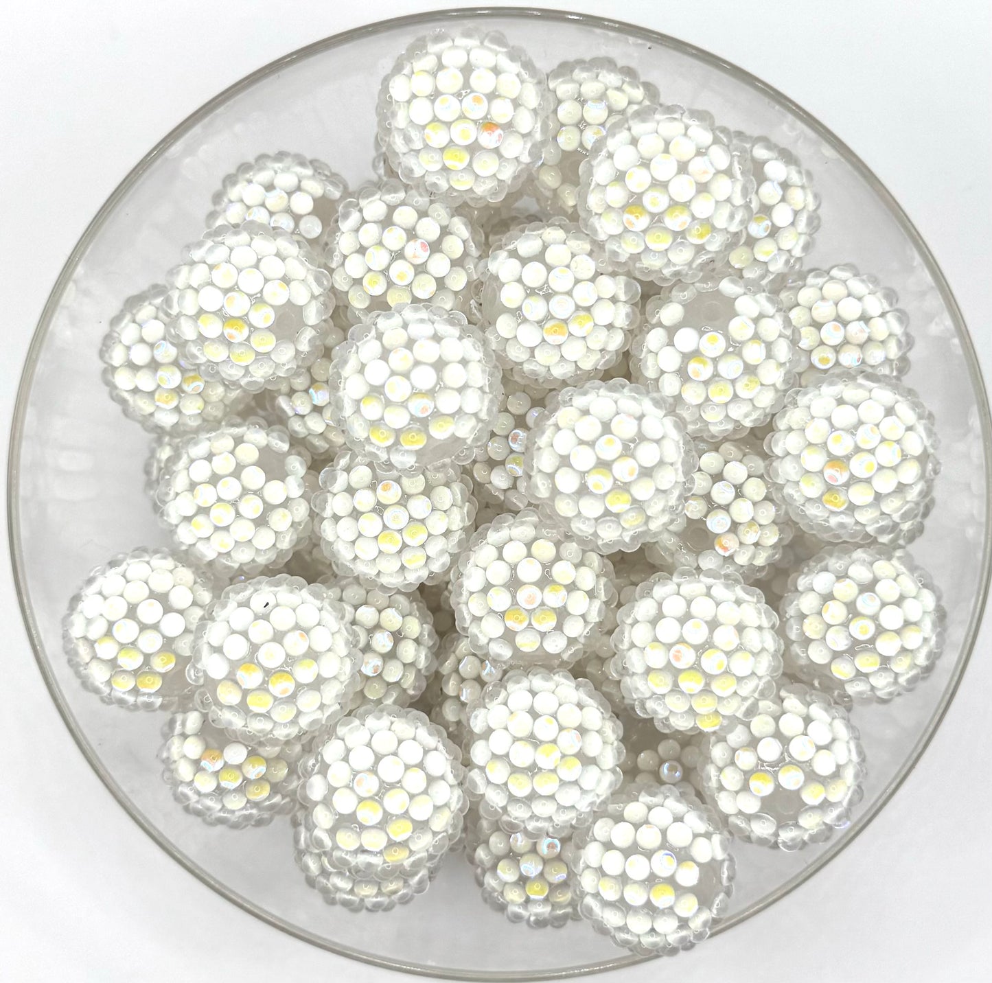 20mm UV acrylic jelly beads