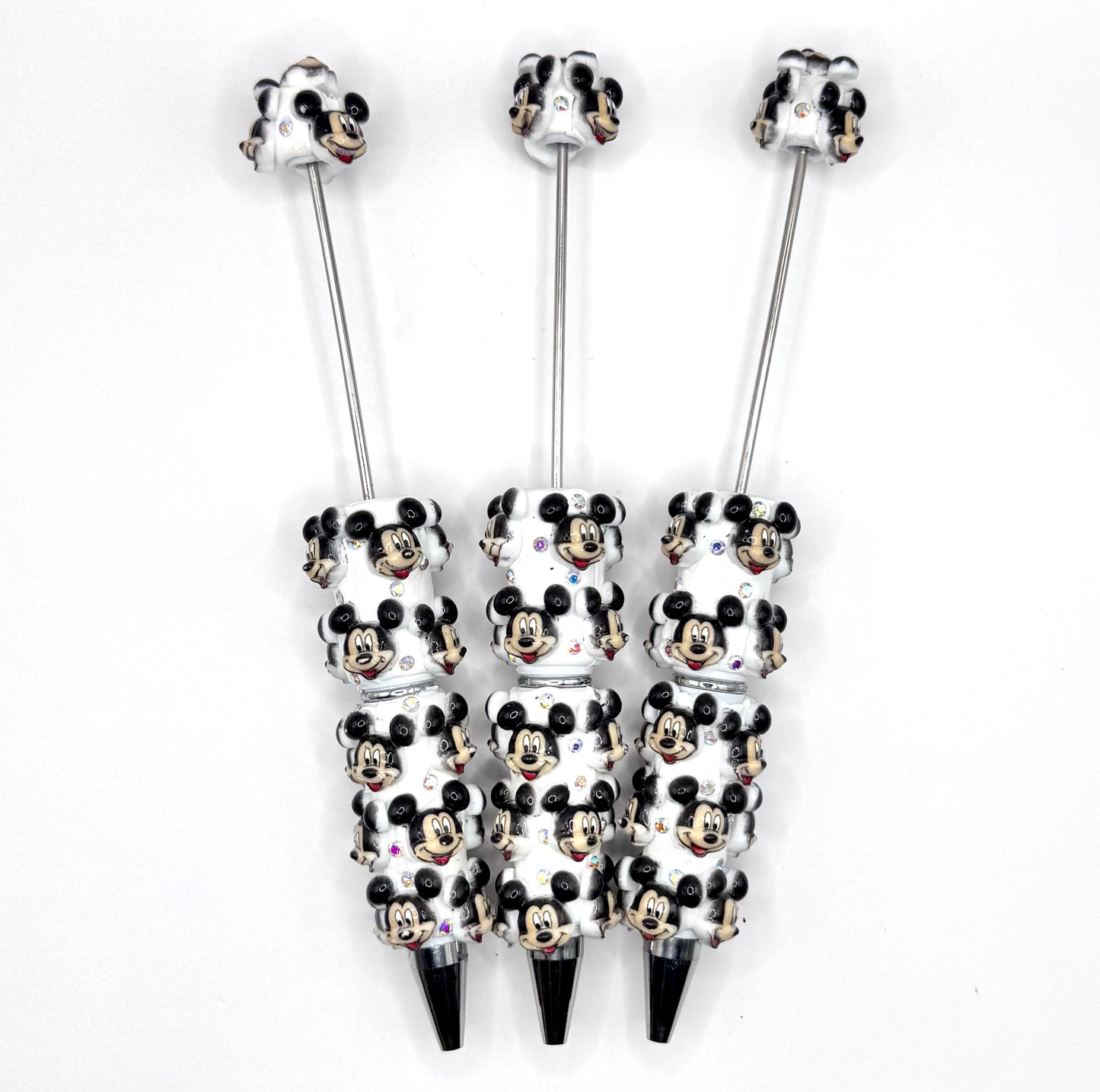 Classic mouse bling beadable pen