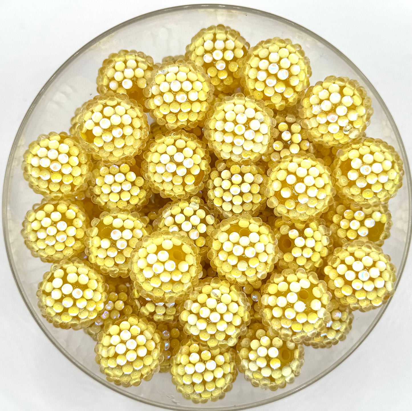 20mm UV acrylic jelly beads