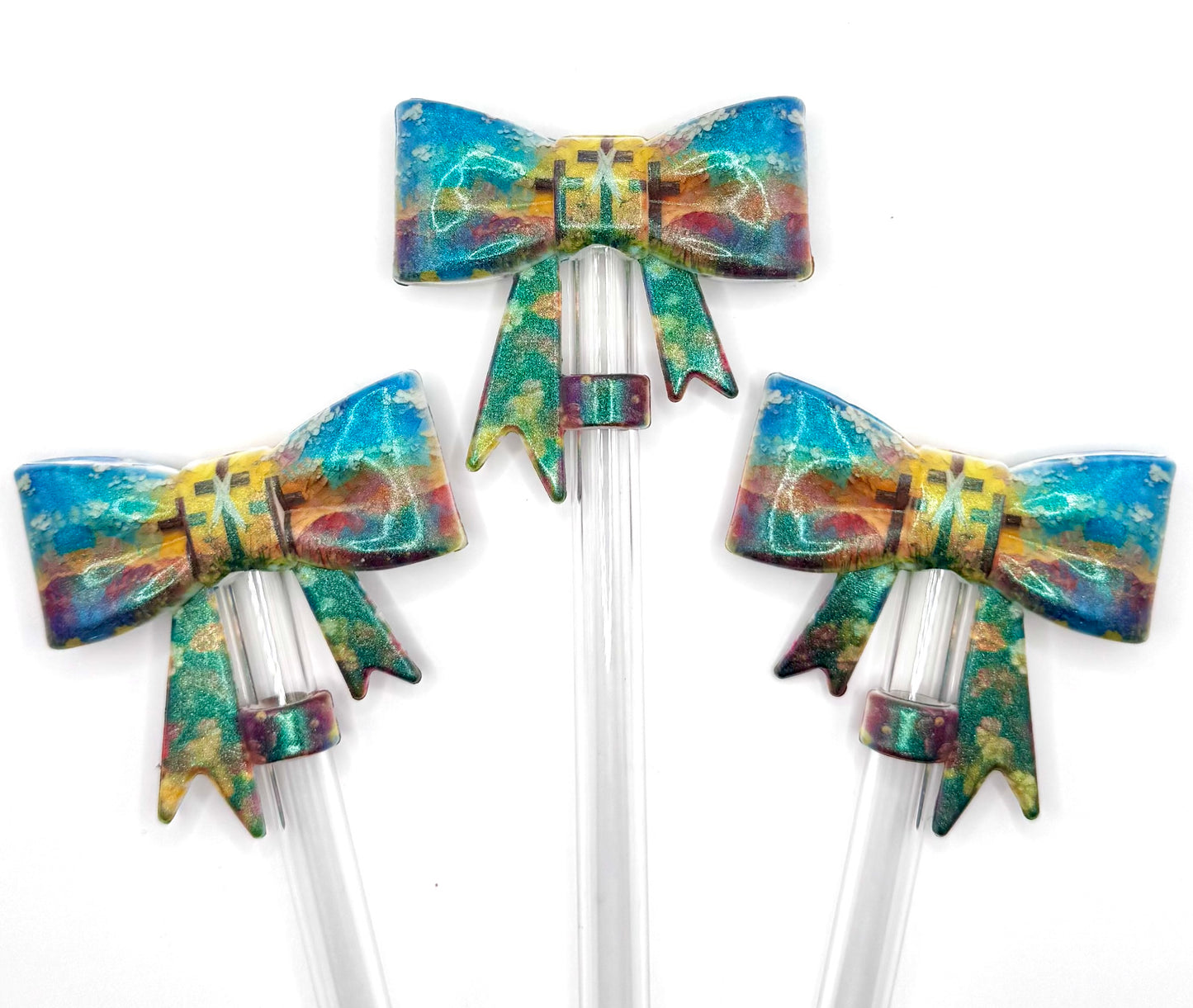 Opal Calvary (HBK exclusive) silicone straw topper