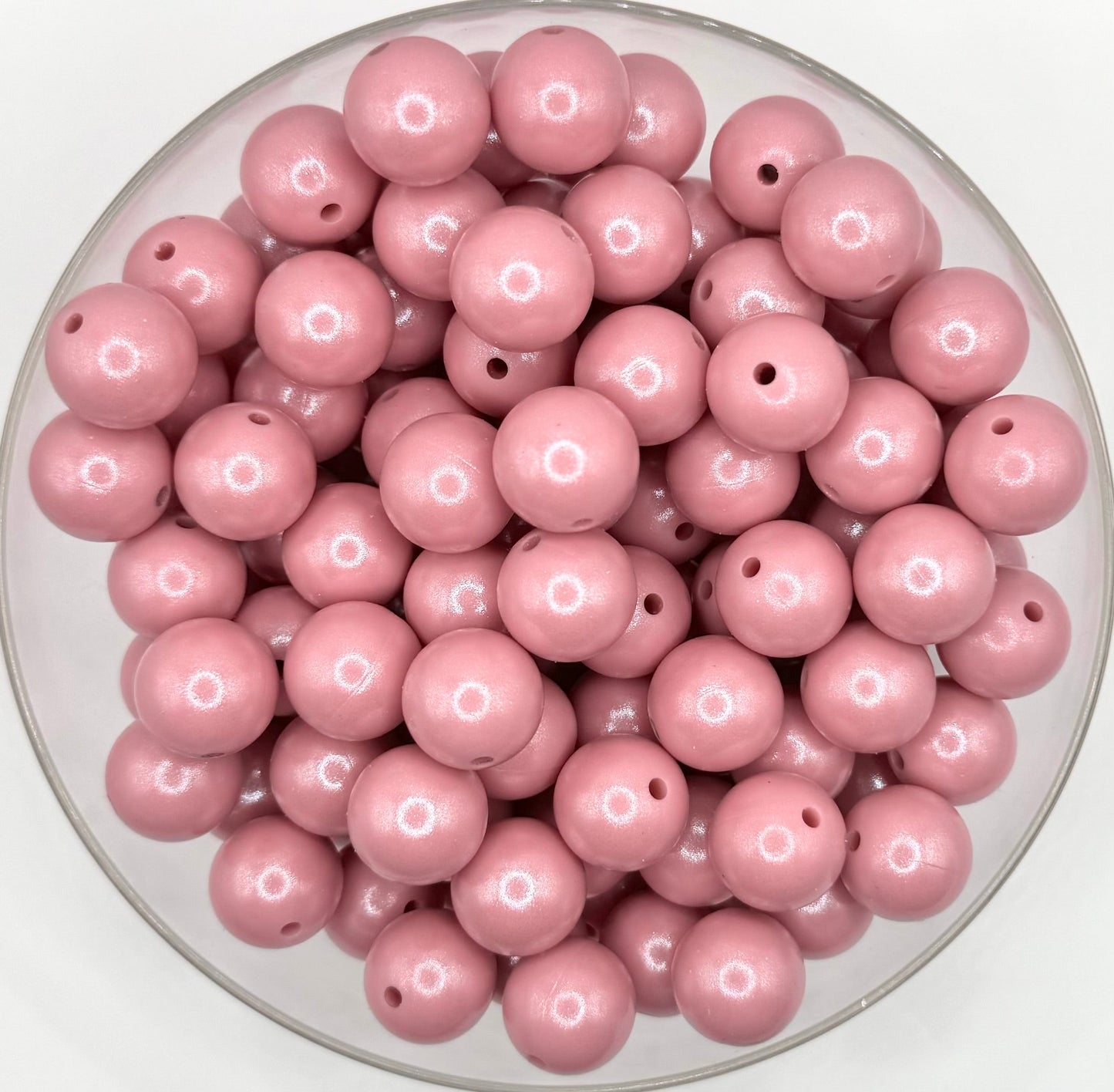 15mm Opal silicone round beads