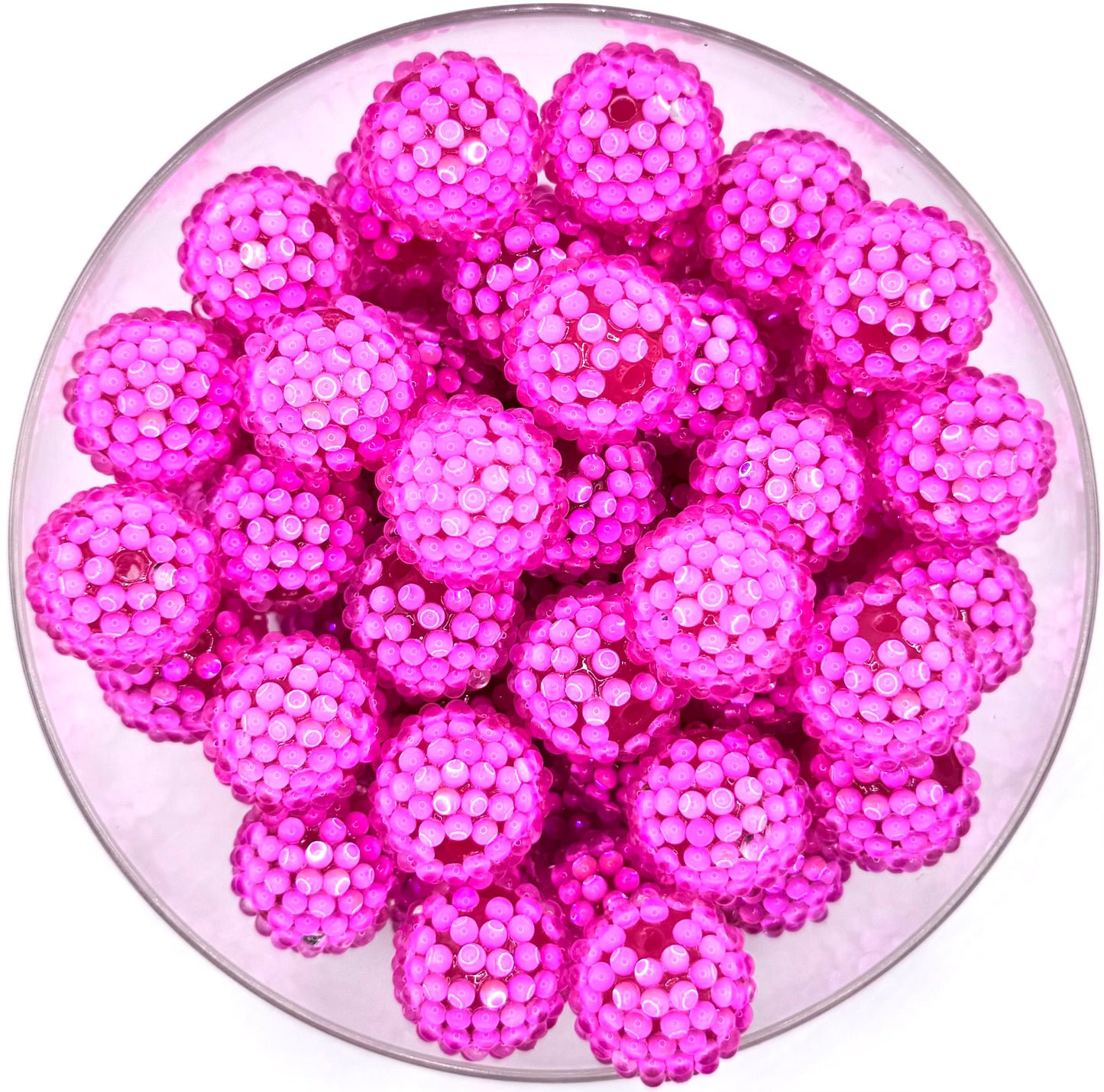 20mm UV acrylic jelly beads