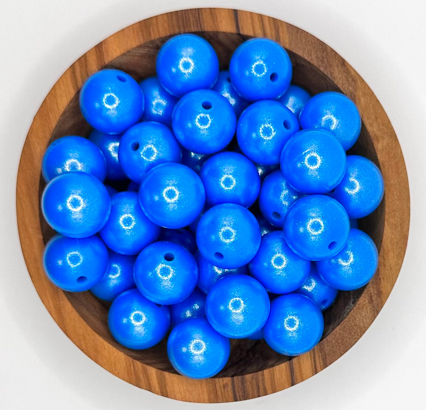 15mm Opal silicone round beads