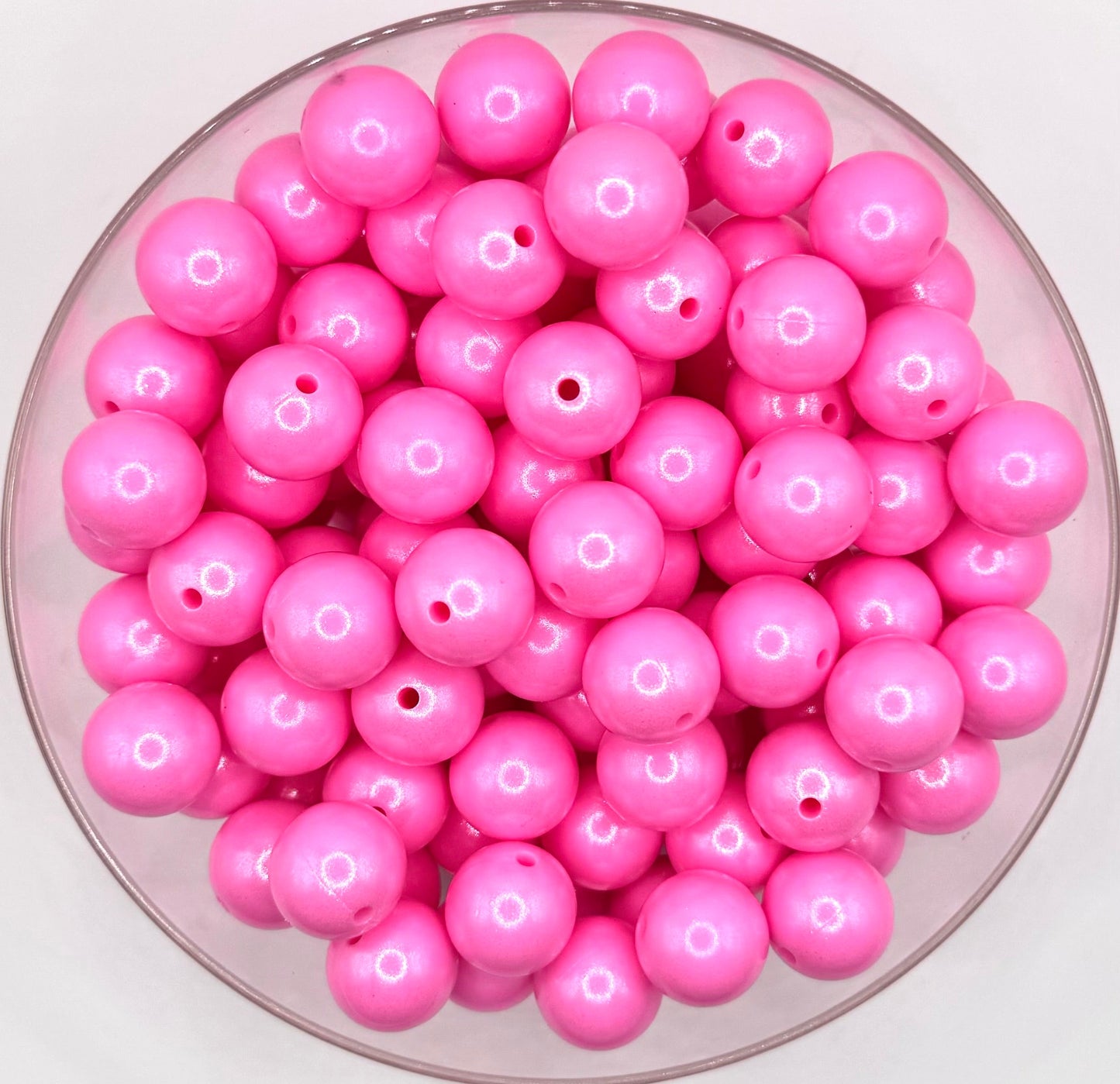 15mm Opal silicone round beads