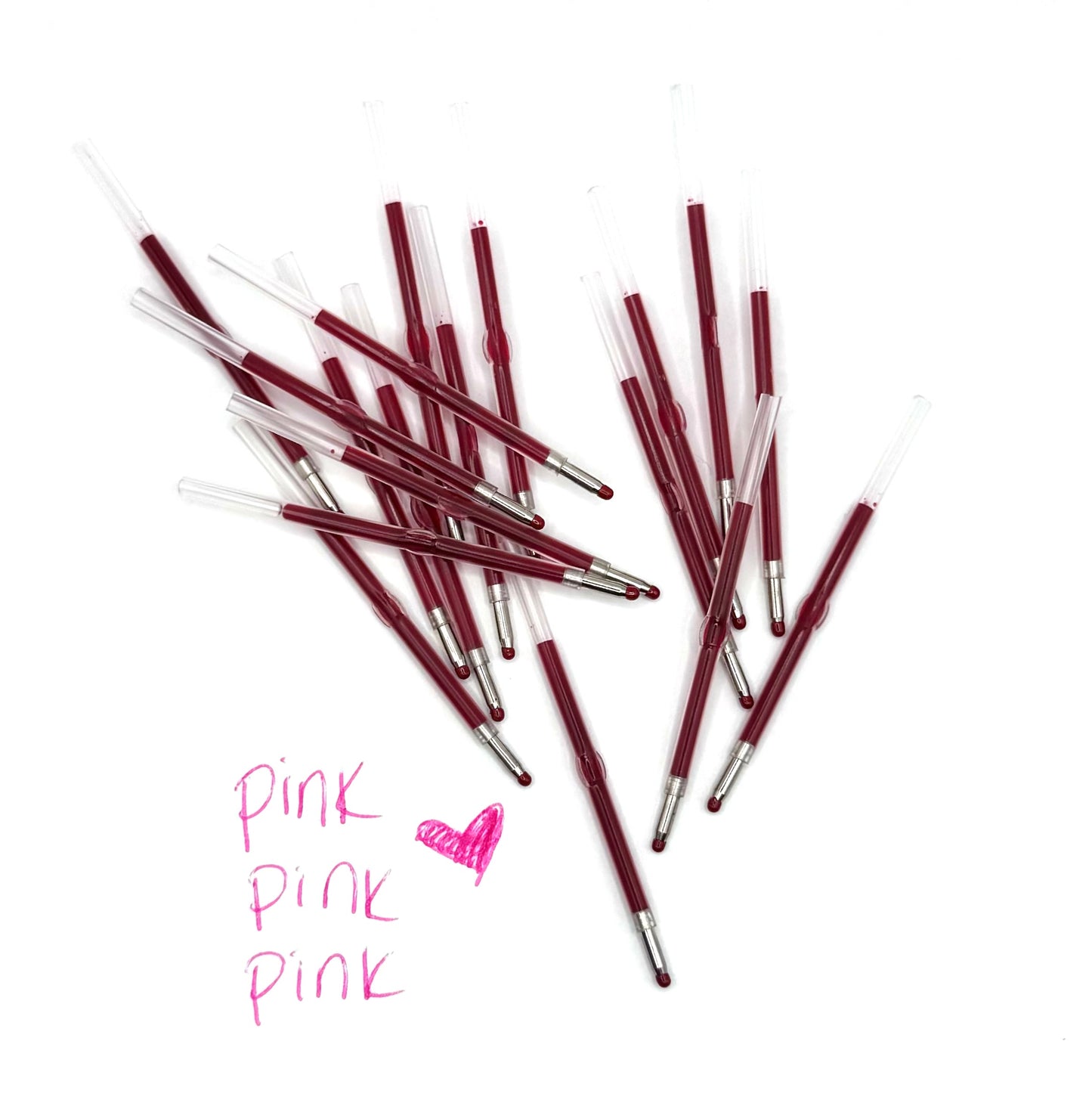 PINK ink refills for beadable pens (HBK EXCLUSIVE)