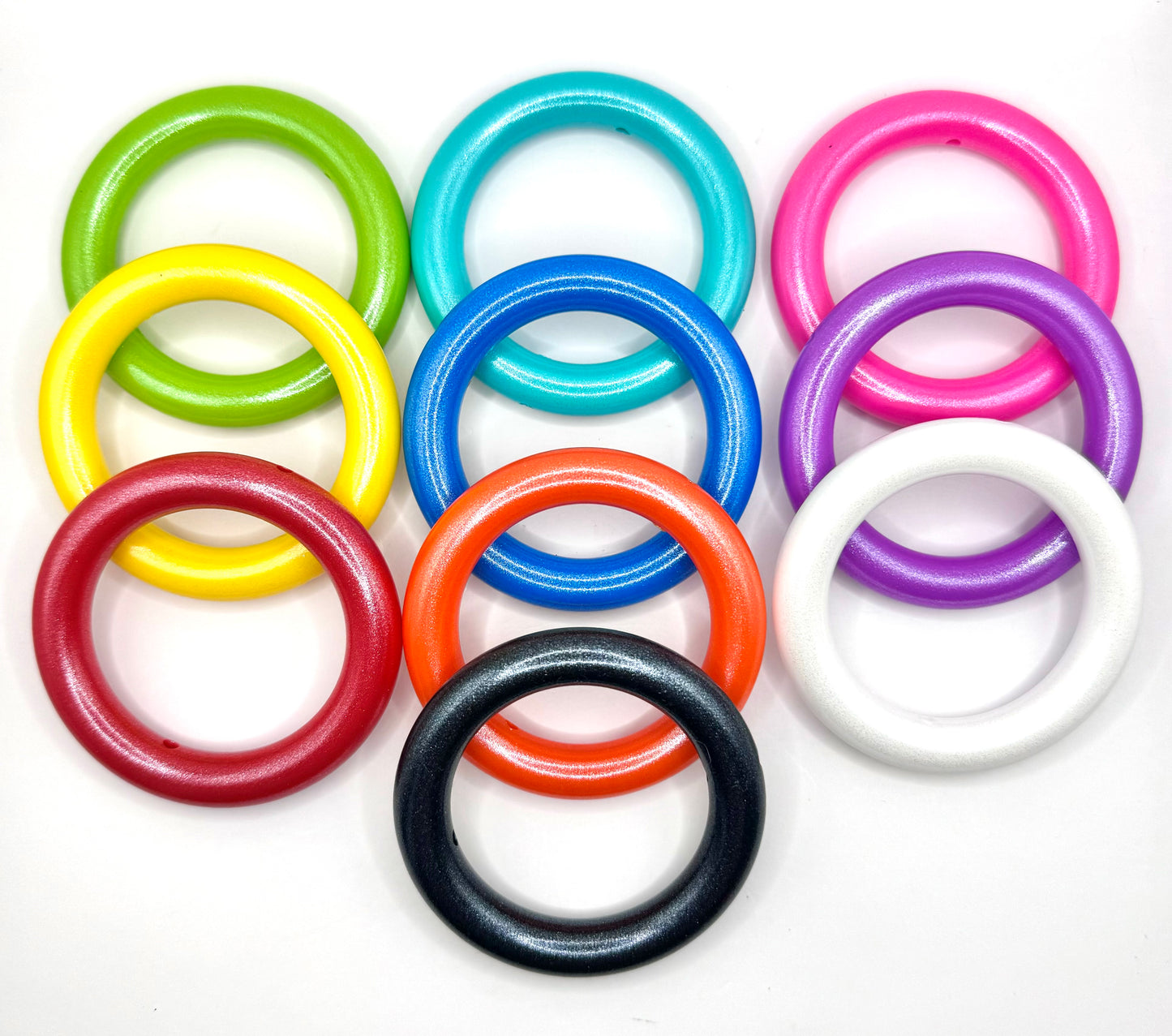 65mm opal silicone rings