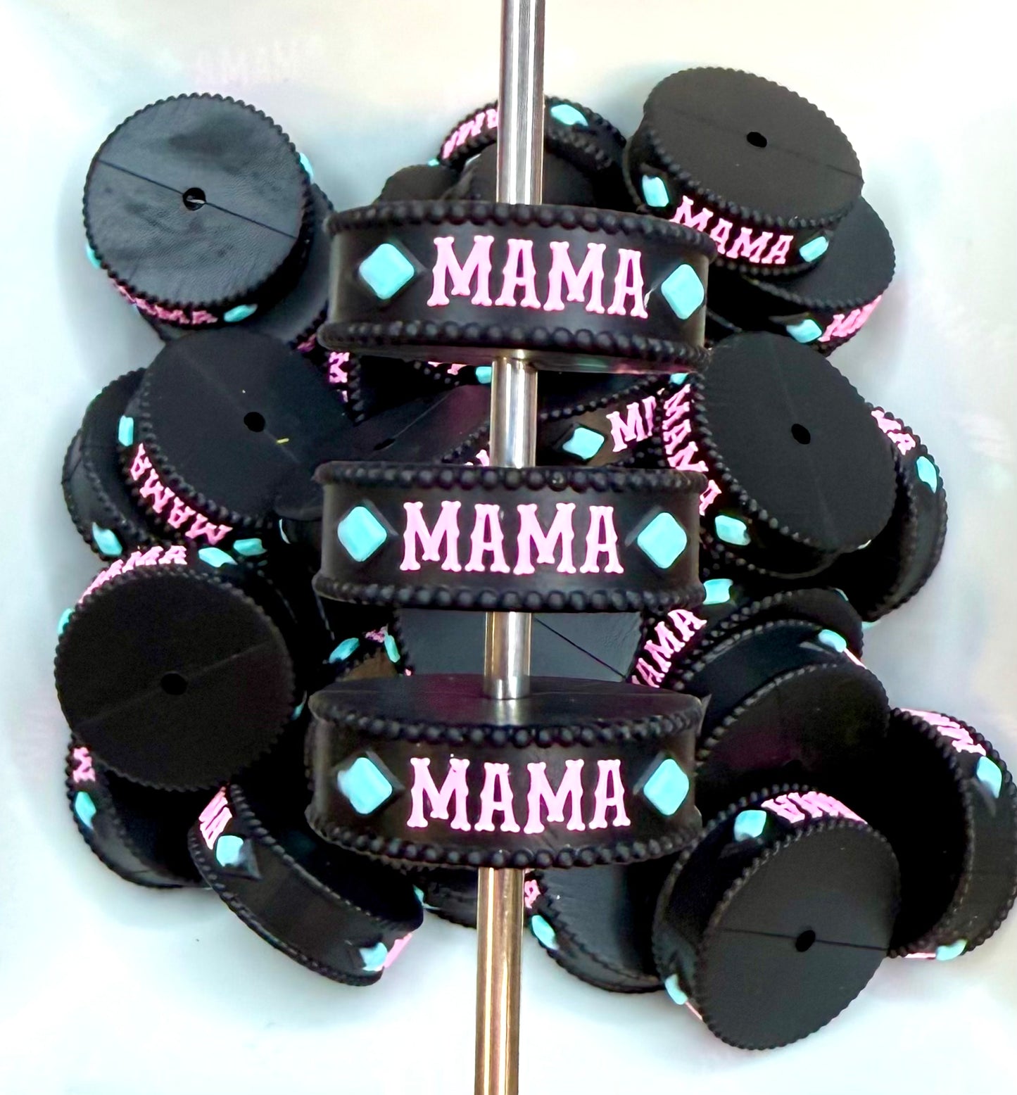 Mama spacer silicone bead (exclusive)