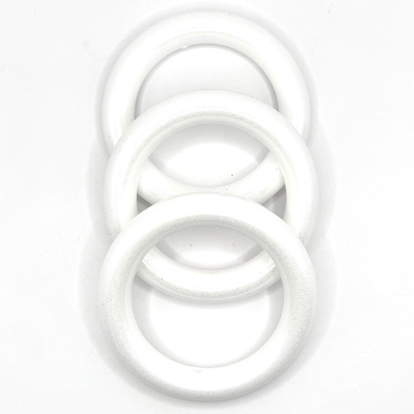 65mm opal silicone rings
