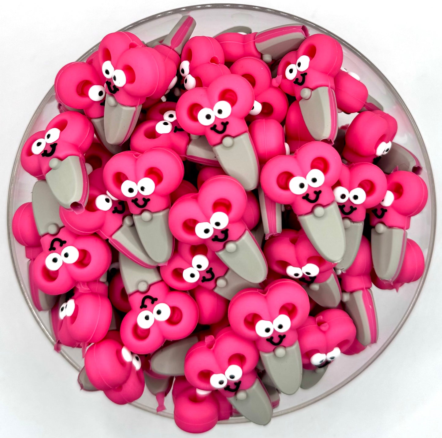 3D scissors (HBK exclusive) silicone focal bead