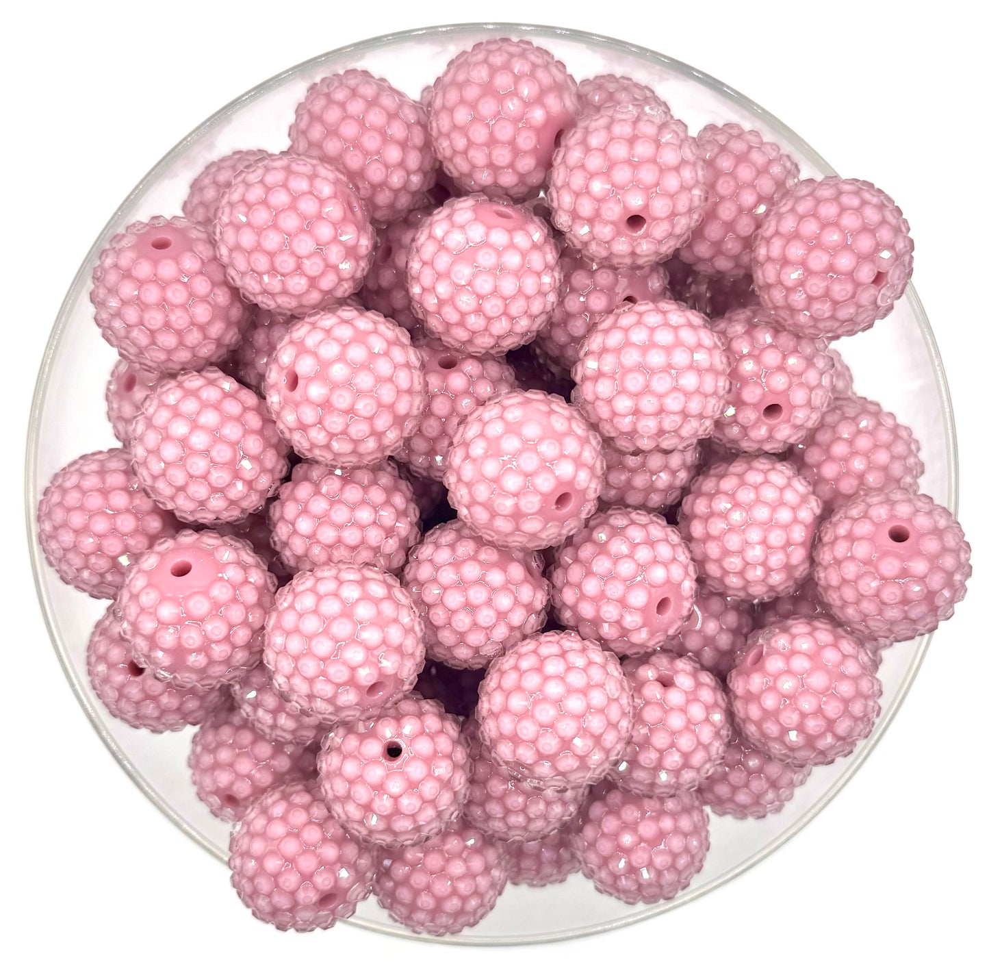 20mm jelly neutral acrylic beads