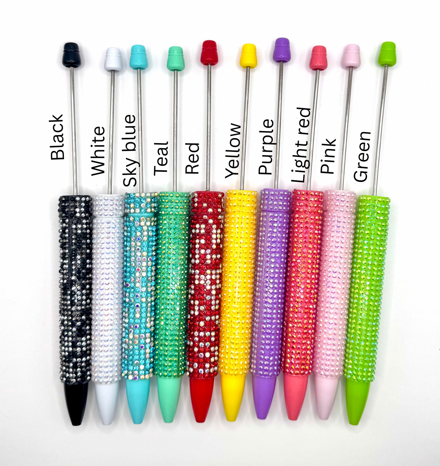 Diamond beadable pens
