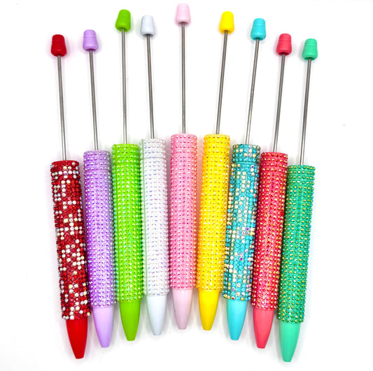 Diamond beadable pens