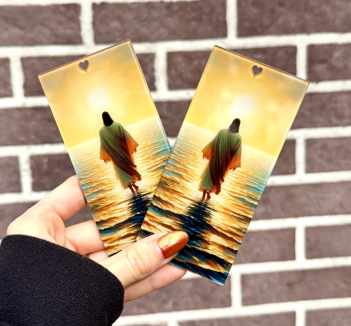 Jesus walking on water (HBK exclusive) acrylic bookmark 3mm thick