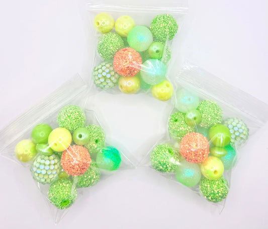 Saint patty bead mix (15-20 beads each mix)