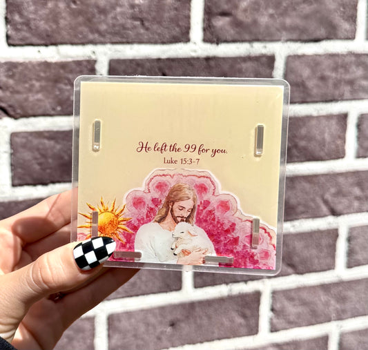 He left the 99 for you acrylic pen holder (HBK exclusive)