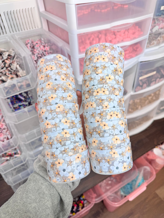 DESTASH boho daisy silicone tumbler boots pack of 10