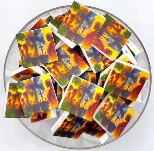 The living word (HBK exclusive) silicone focal bead