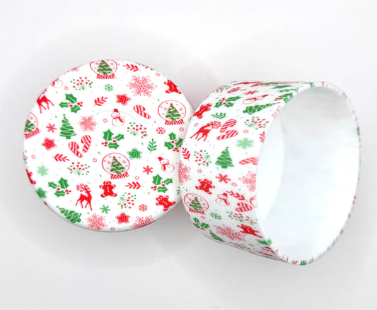 Old fashioned Christmas silicone tumbler boot