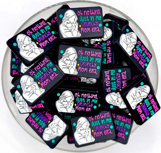 Oh nothing, just in my crunchy mom era (exclusive) silicone focal bead