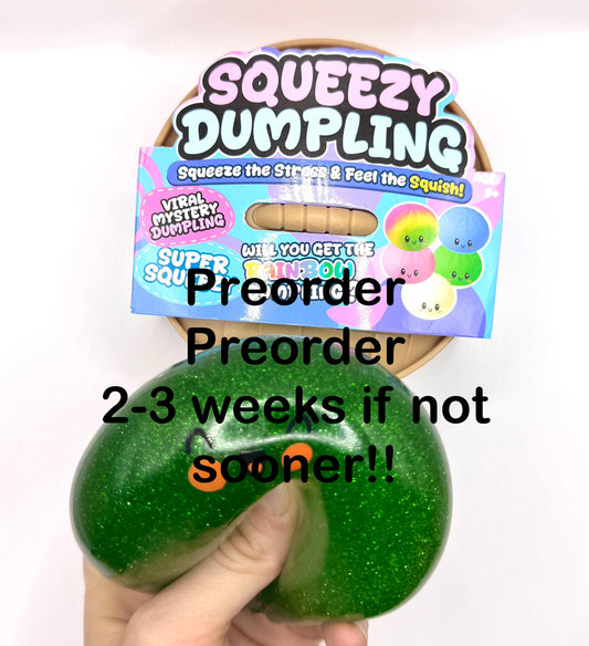 PREORDER FOR DUMPLINGS (2-3 week tat!!) probably sooner!! Do not order with other items!!