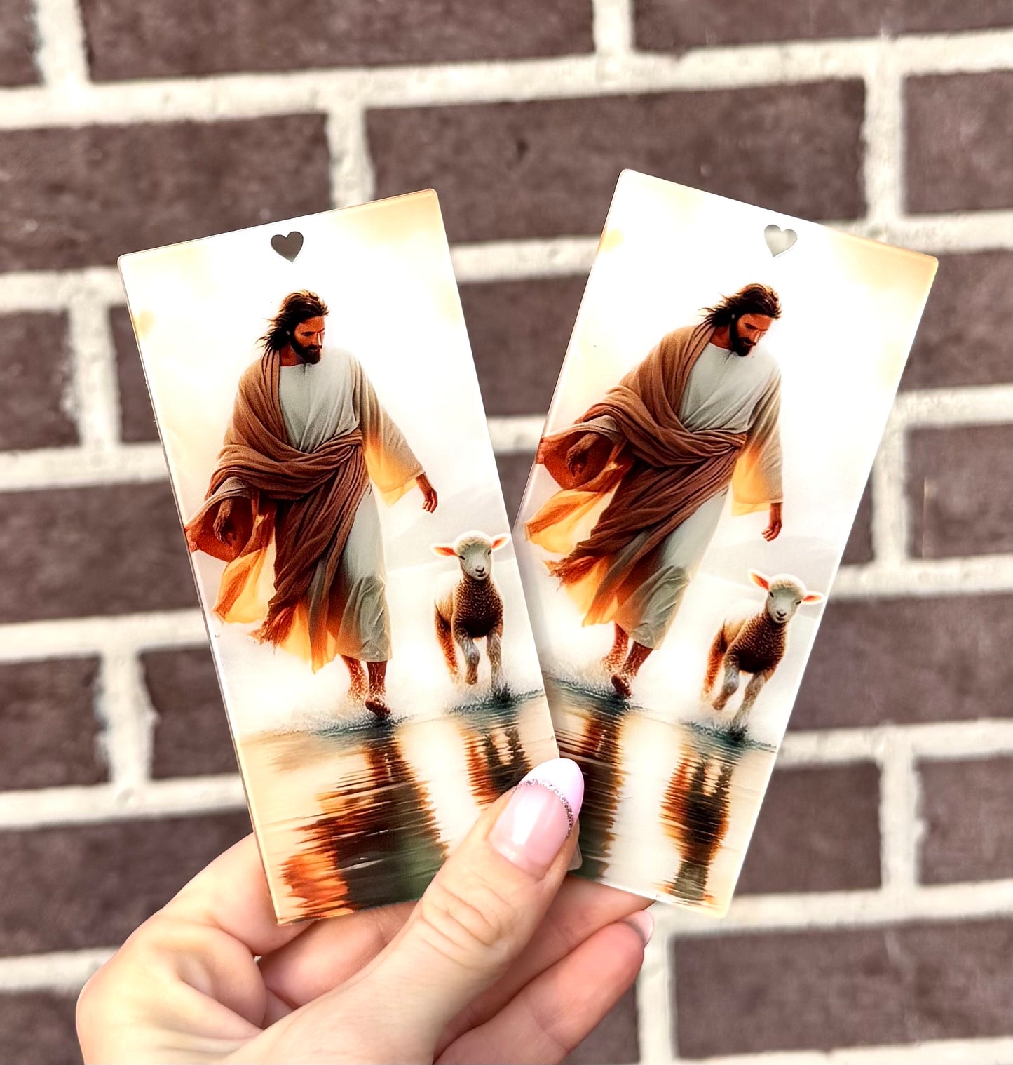 Jesus & the lamb acrylic bookmark 3mm (HBK exclusive)