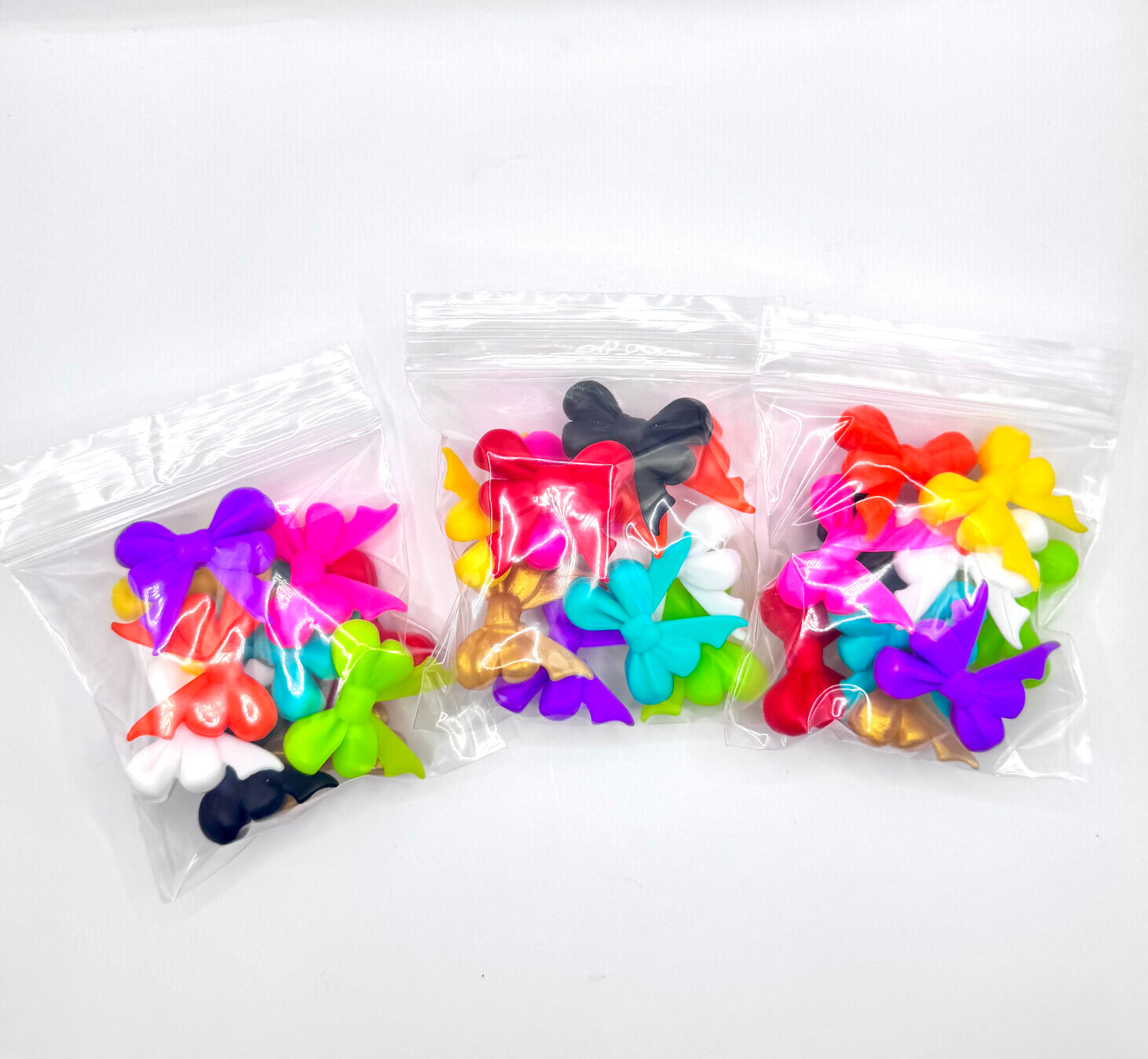 Exclusive long tail double ribbon bow mix (10 pieces each mix)