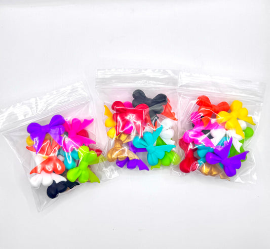 Exclusive long tail double ribbon bow mix (10 pieces each mix)