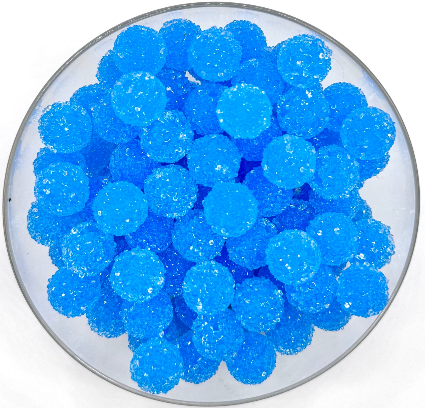 16mm acrylic sugar beads