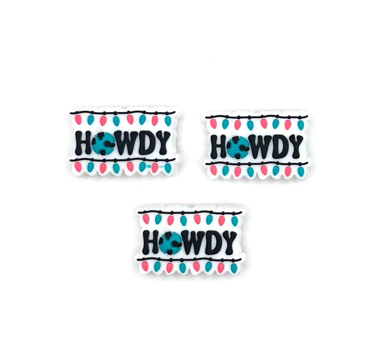 Howdy silicone focal bead