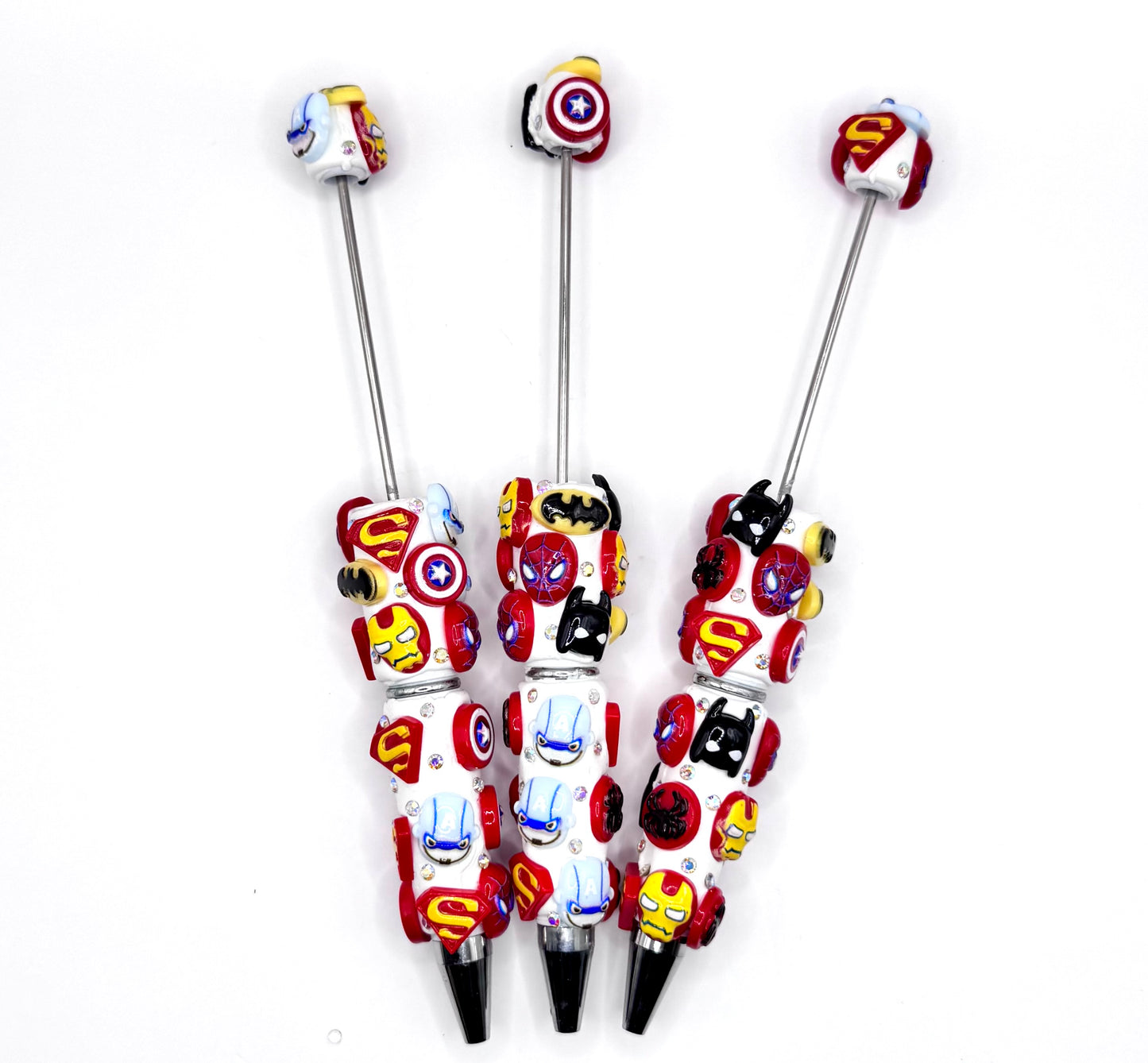 Super hero squad bling beadable pen