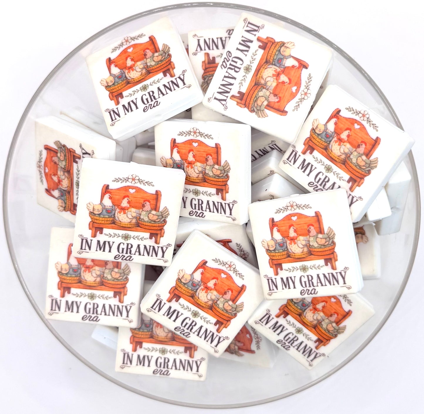 In my granny era (HBK exclusive) silicone focal bead