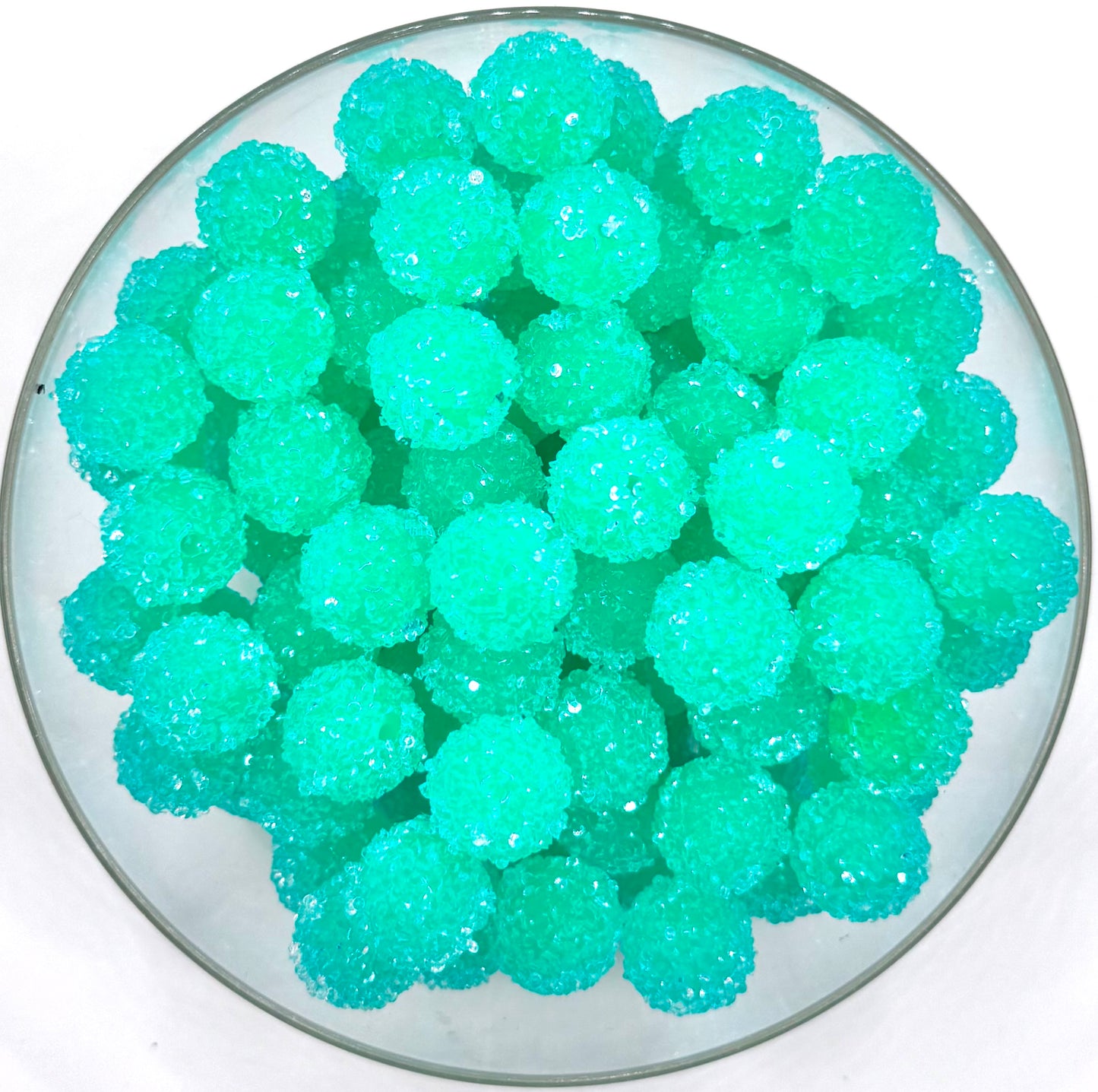 16mm acrylic sugar beads