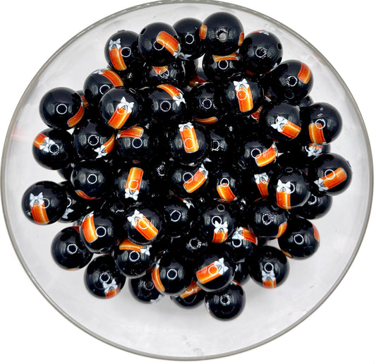 15mm opal soda can print (HBK exclusive) silicone bead