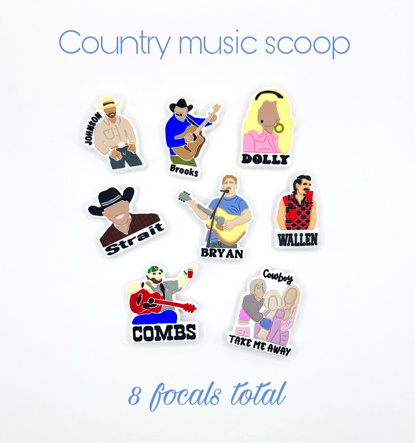 Country music scoop (8 focals)