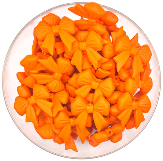 3D orange silicone bow exclusive