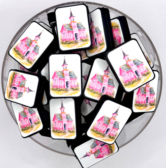 Holy temple (HBK exclusive) silicone focal bead
