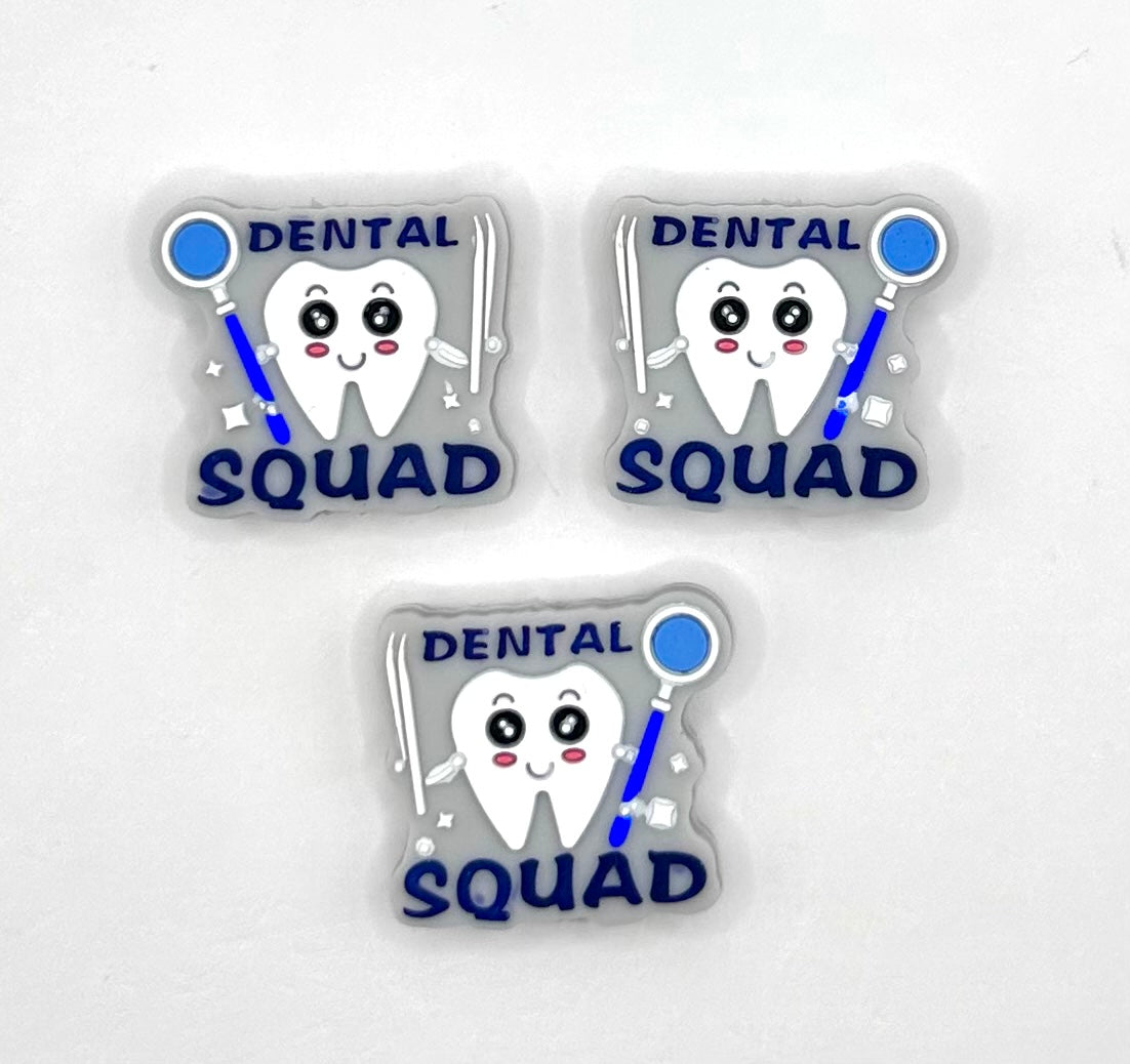 Dental squad silicone focal bead