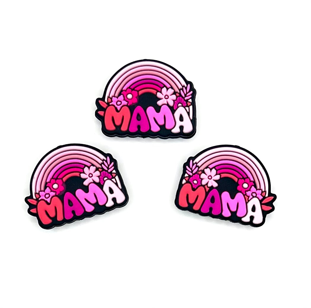 MAMA rainbow (HBK exclusive) silicone focal bead