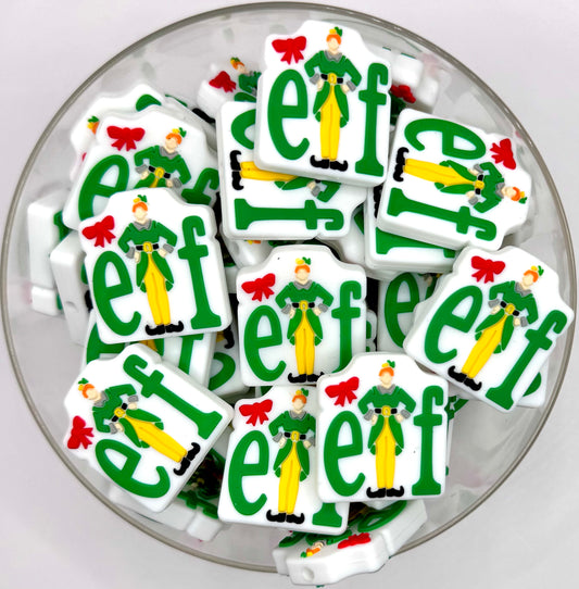 ELF Christmas (exclusive) silicone focal bead