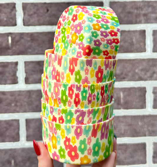 Blonde Daisy silicone tumbler boot (HBK exclusive & collab)