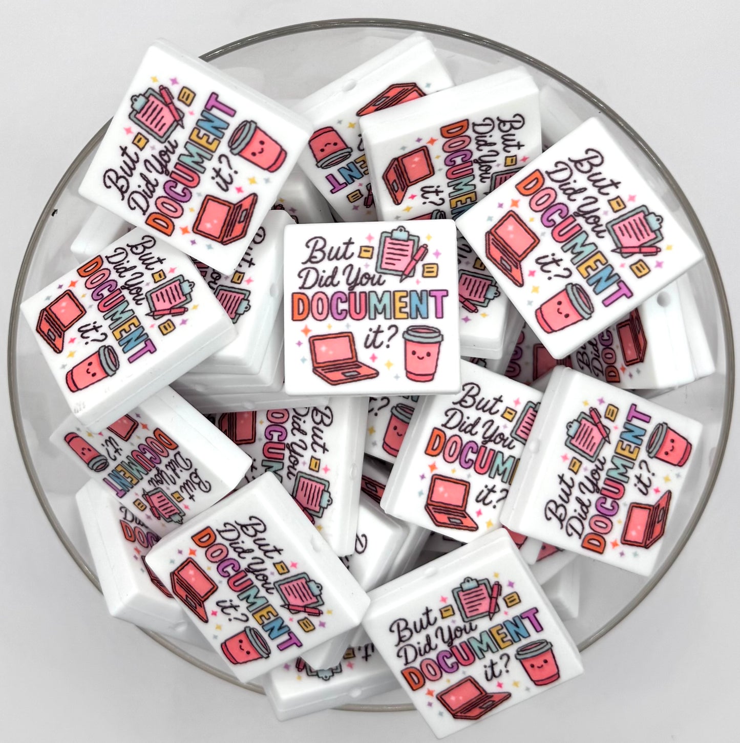 But did you document it? (HBK exclusive) silicone focal bead