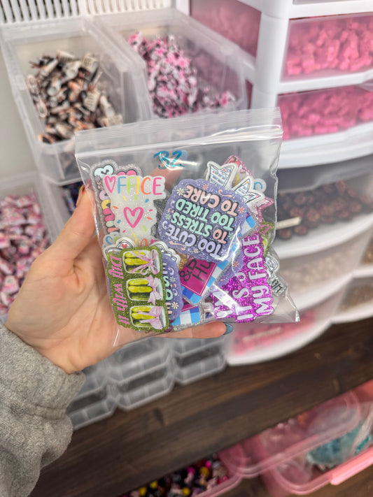 DESTASH 32 pack of acrylic flat backs ￼
