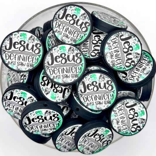 Jesus definitely just saw that silicone focal bead￼